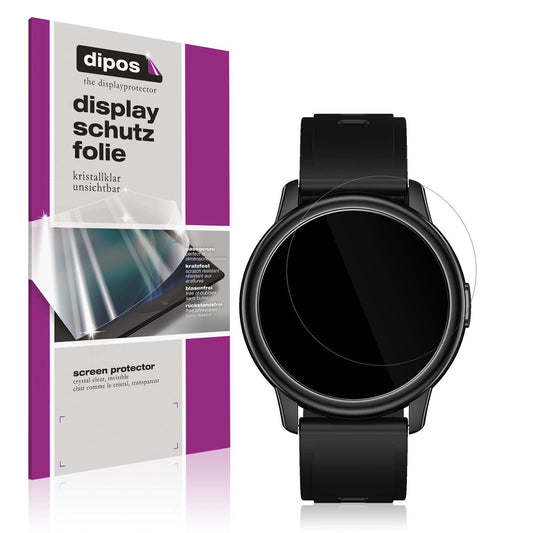 6x Schutzfolie klar für Cillso 1,3 Zoll Smartwatch (1)