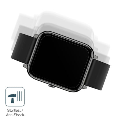 2x 9H Schutzfolie matt für Popglory Smartwatch Pan (4)