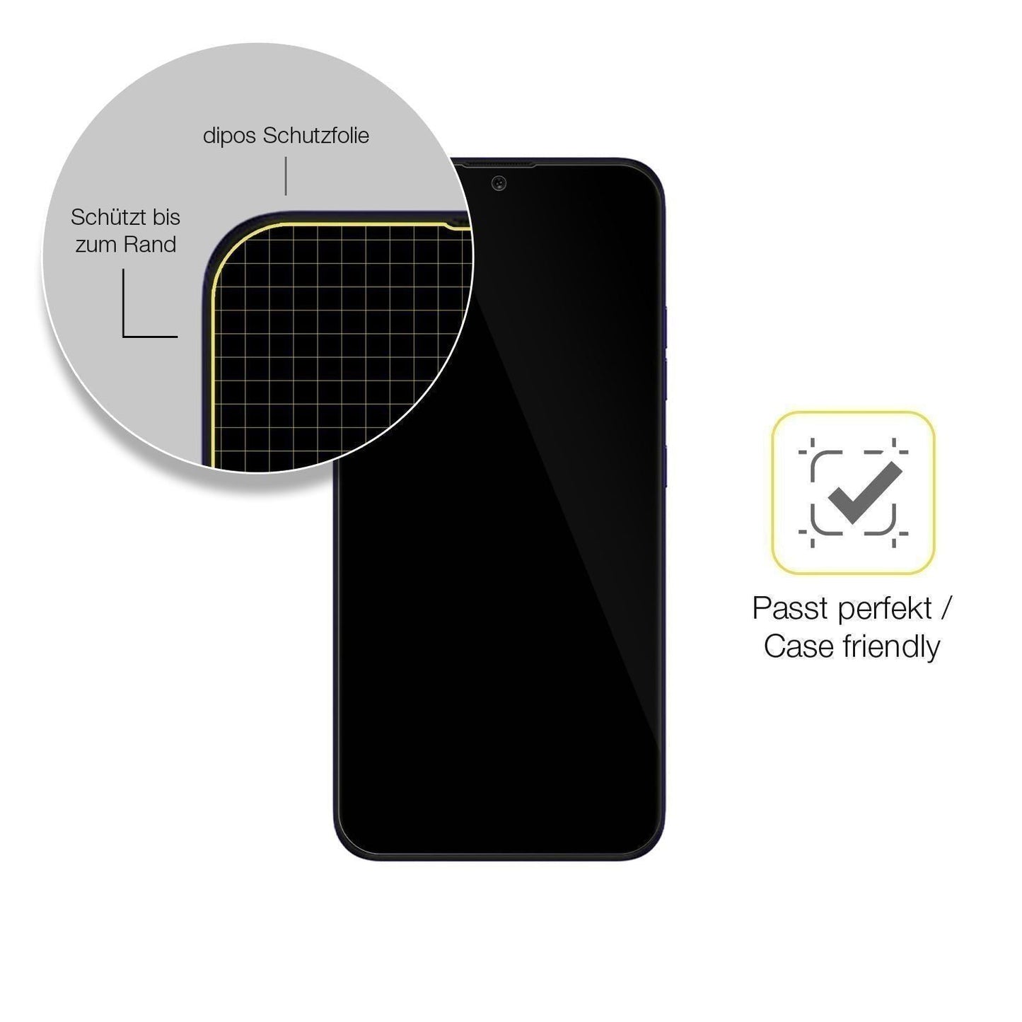 3x 3D Full Cover Schutzfolie für LG K22 Plus (6)