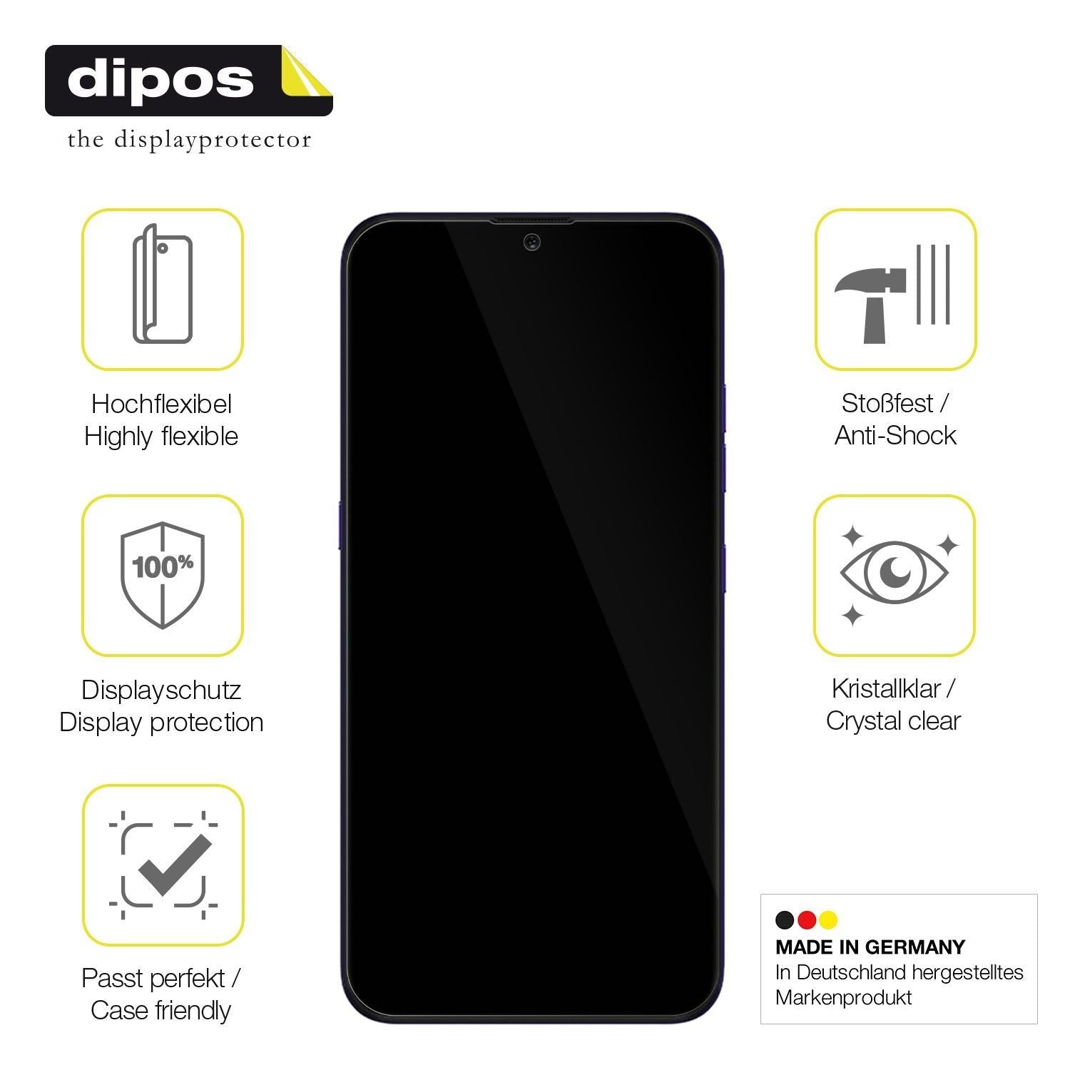 3x 3D Full Cover Schutzfolie für LG K22 Plus (7)