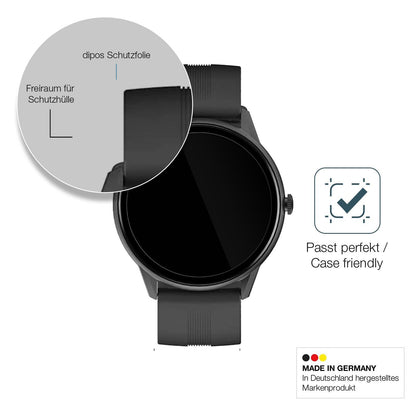 1x 9H Schutzfolie für Lytimes 1,3 Zoll Smartwatch  (6)