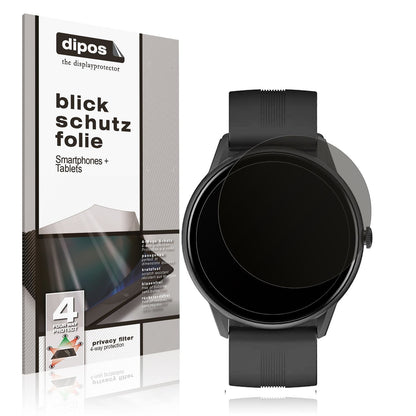 Blickschutzfolie für Lytimes 1,3 Zoll Smartwatch m (1)