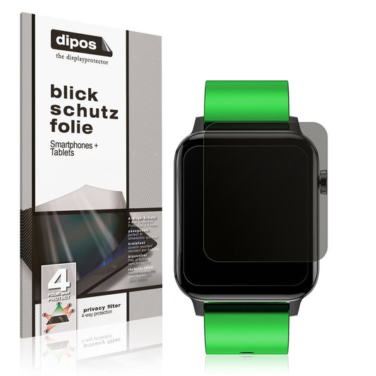 Blickschutzfolie für Judneer 1,4 Zoll Smartwatch m (1)