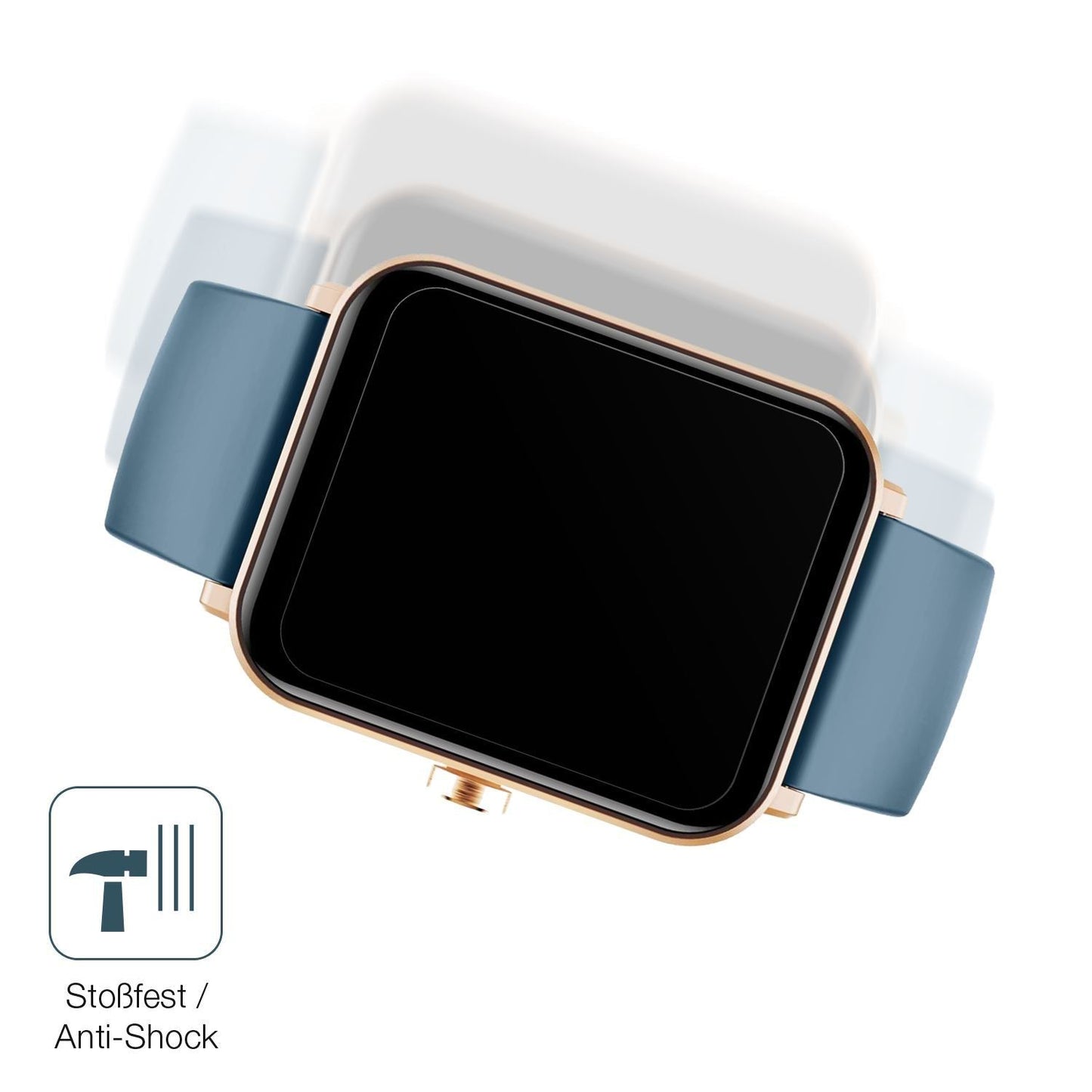 2x 9H Schutzfolie matt für Huakua G50 Smartwatch P (4)