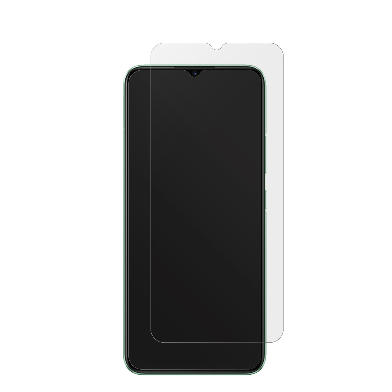 2x Schutzfolie matt für Realme C11 Display-Schutzf (2)