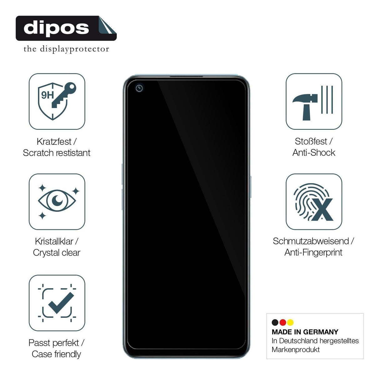 2x 9H Schutzfolie für Realme 9 Pro Plus Panzerfoli (7)