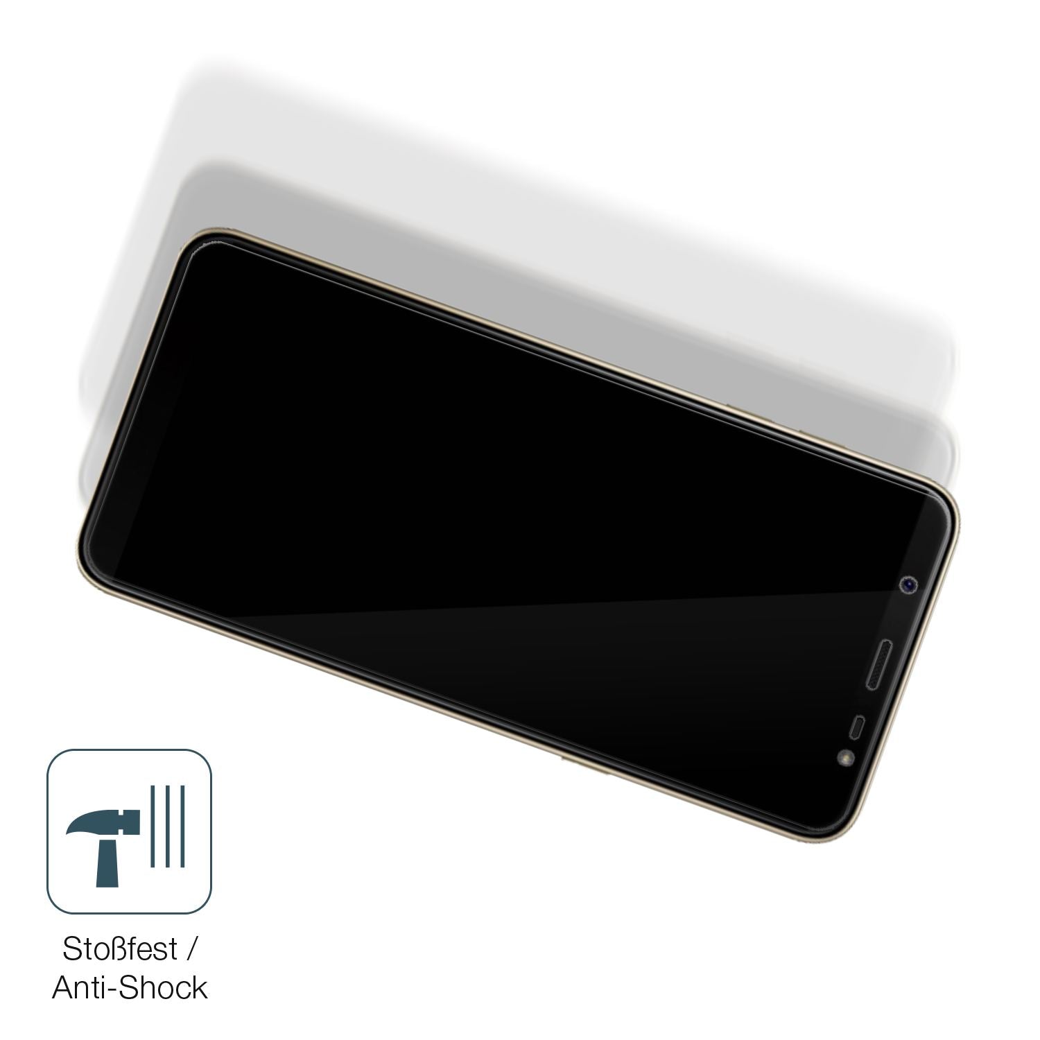 1x 9H Schutzfolie für Samsung Galaxy J8 Panzerfoli (4)