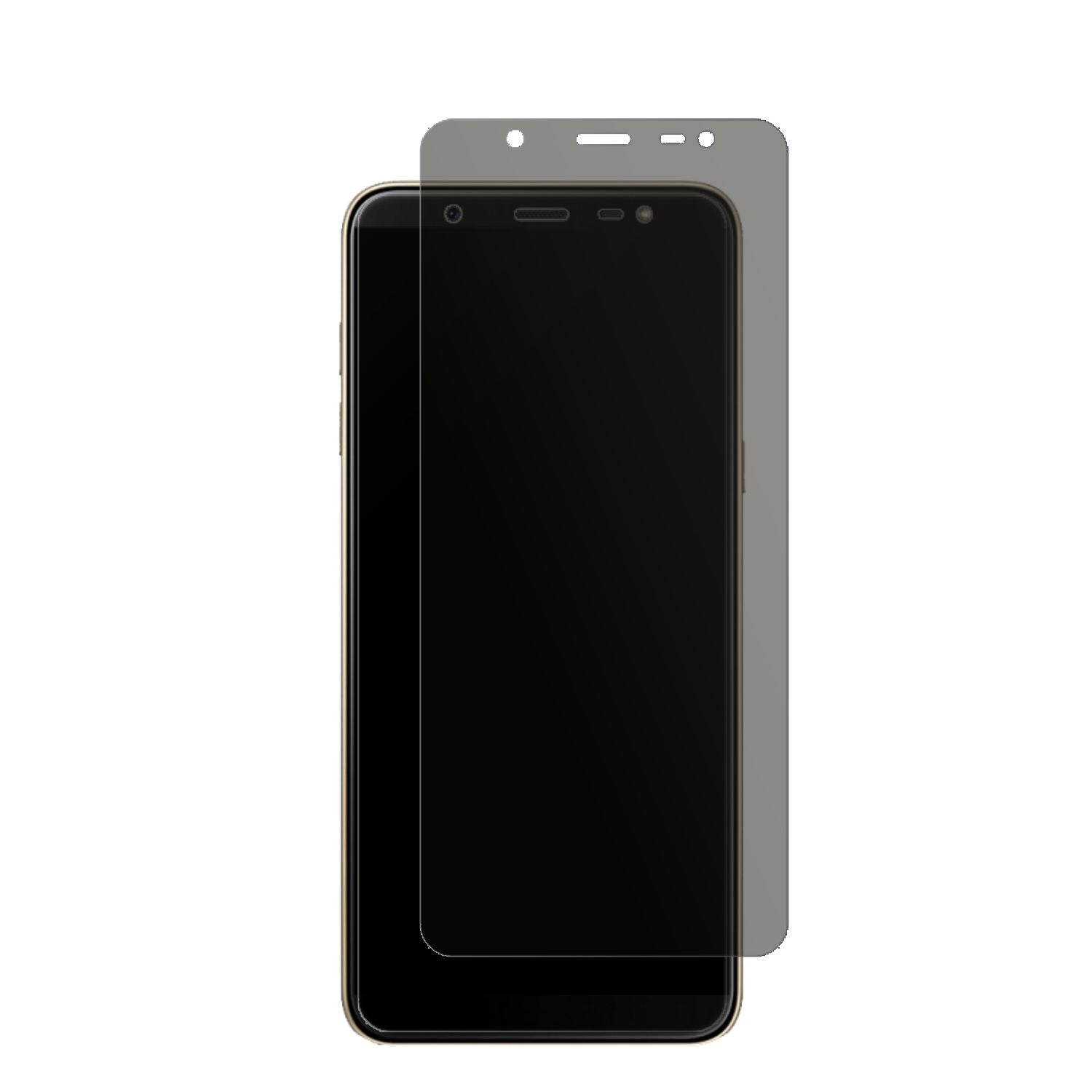 Blickschutzfolie für Samsung Galaxy J8 matt Schutz (2)