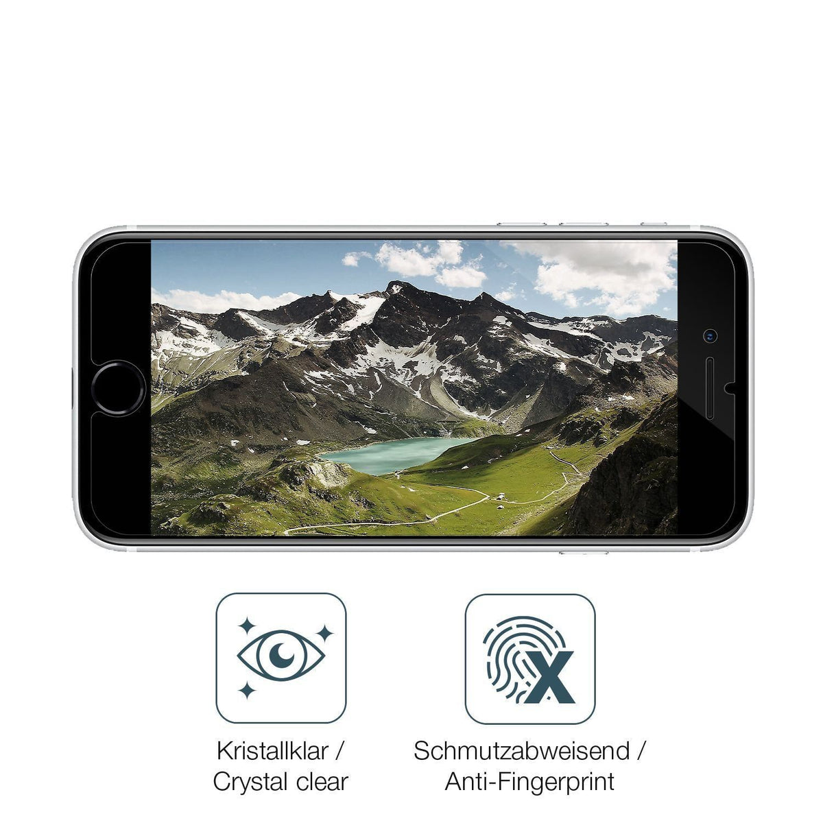 2x 9H Schutzfolie für Apple iPhone SE (2022) Panze (5)