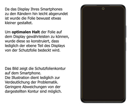 Blickschutzfolie für Xiaomi Redmi Note 11 Pro matt (5)
