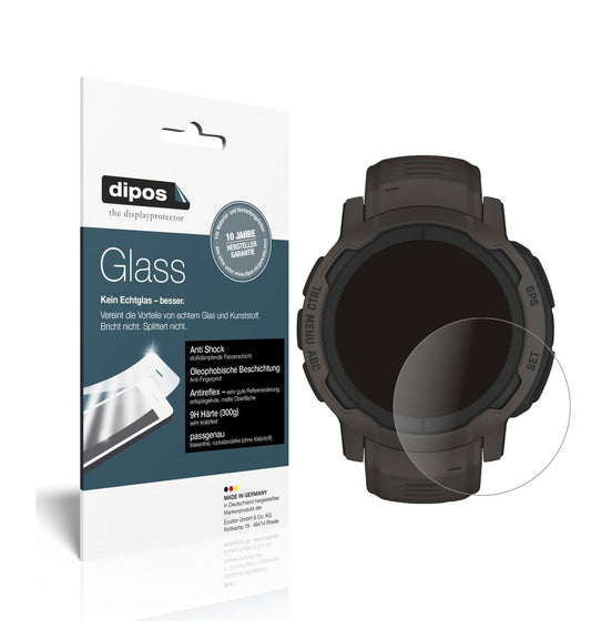 1x 9H Schutzfolie matt für Garmin Instinct 2 (45mm (1)