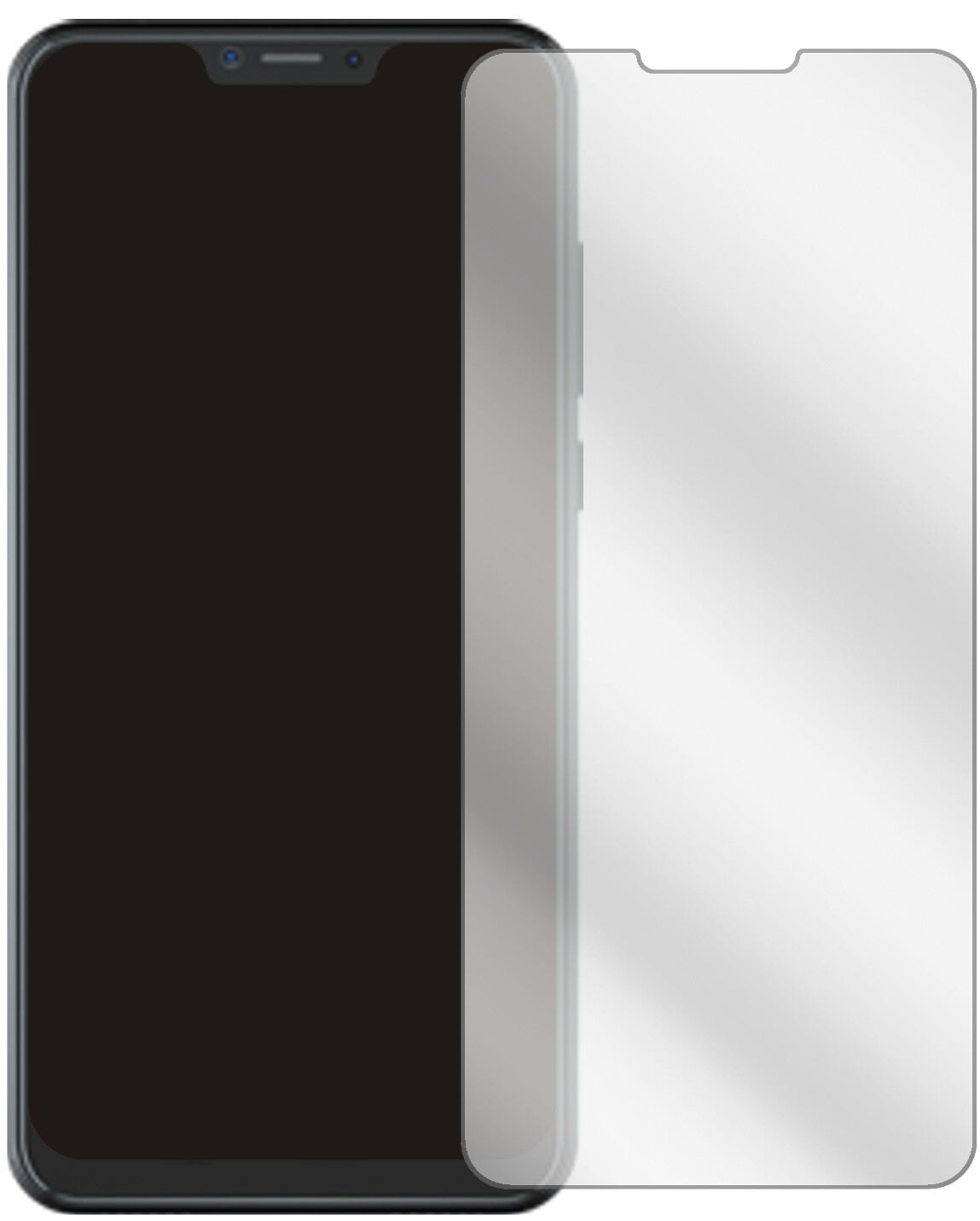 2x Schutzfolie klar für Cubot C20 Display-Schutzfo (2)