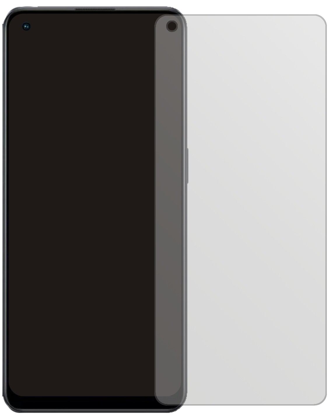2x Schutzfolie matt für Oppo A96 5G Display-Schutz (2)
