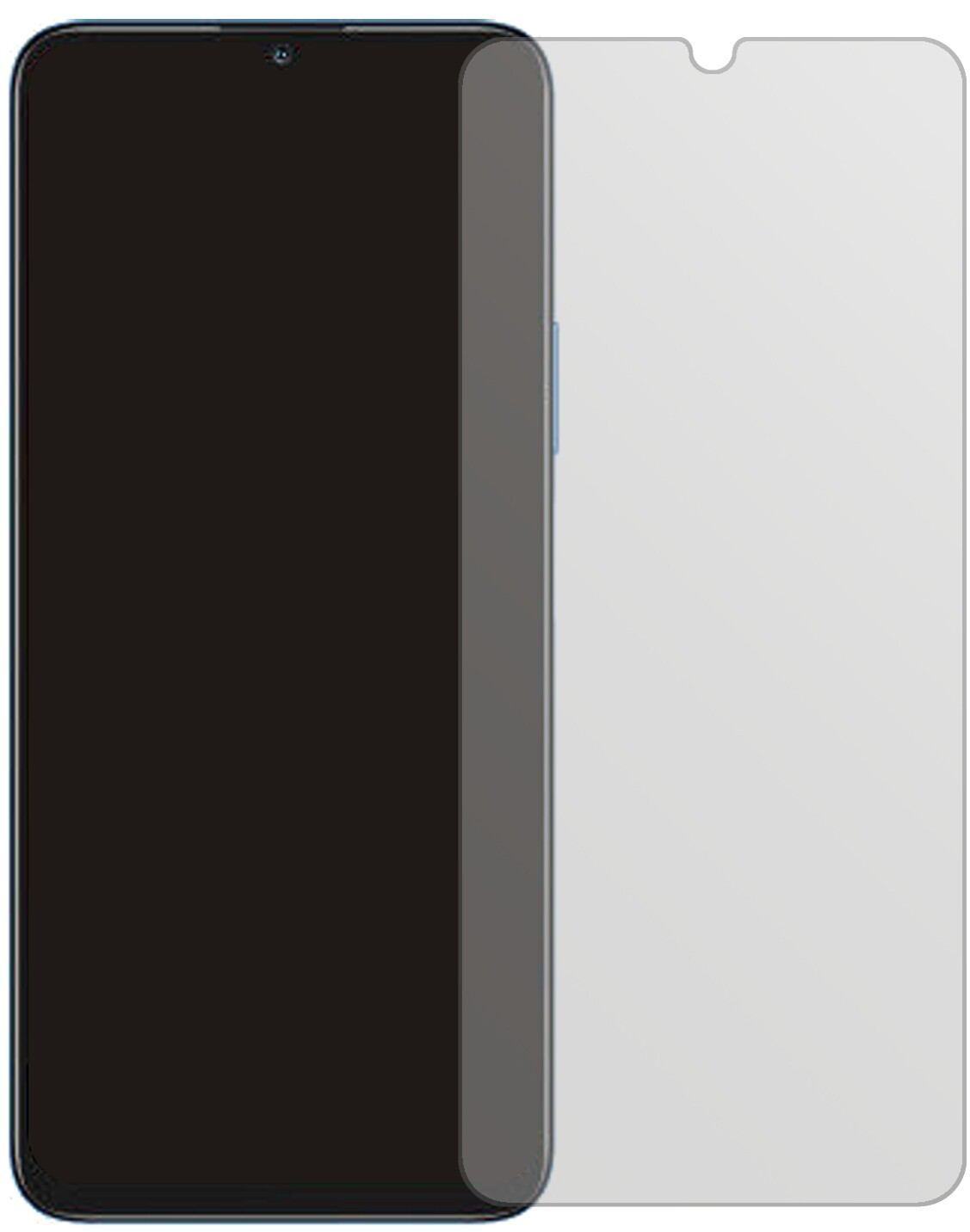 6x Schutzfolie matt für Honor Play 30 Plus Display (2)