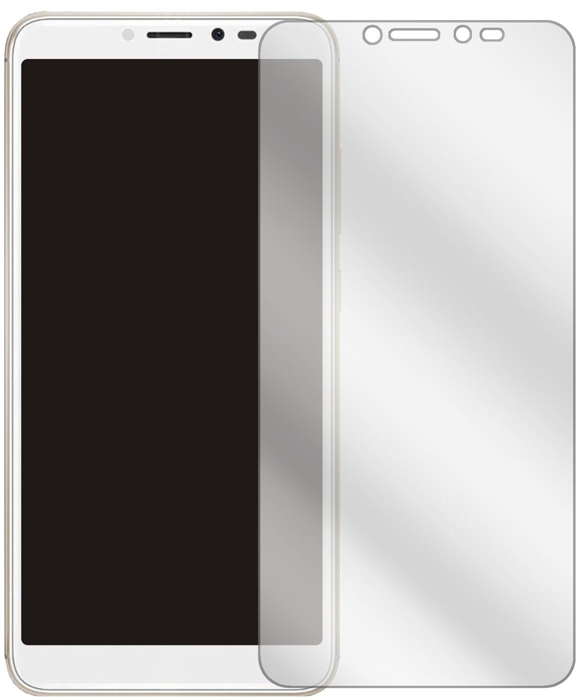 2x Schutzfolie klar für Wiko Sunny 4 Plus Display- (2)