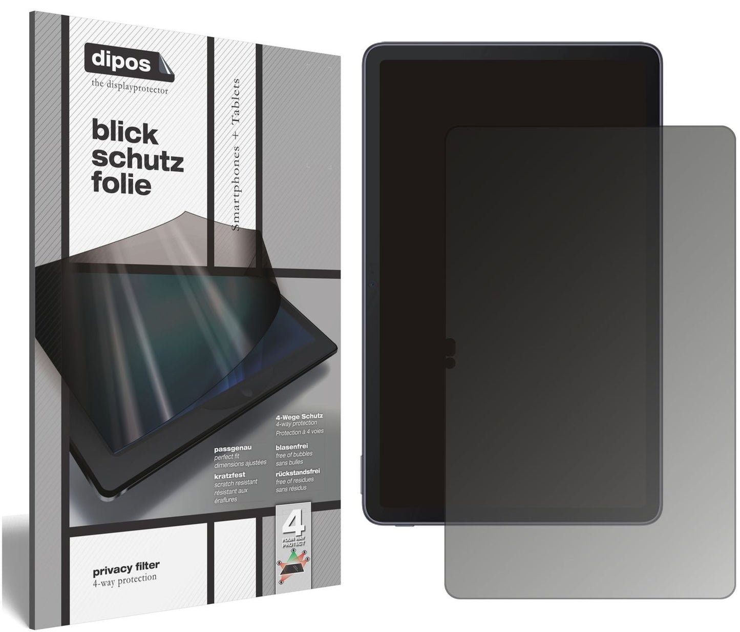 Blickschutzfolie für TCL 10 Tab Max matt Schutzfol (1)