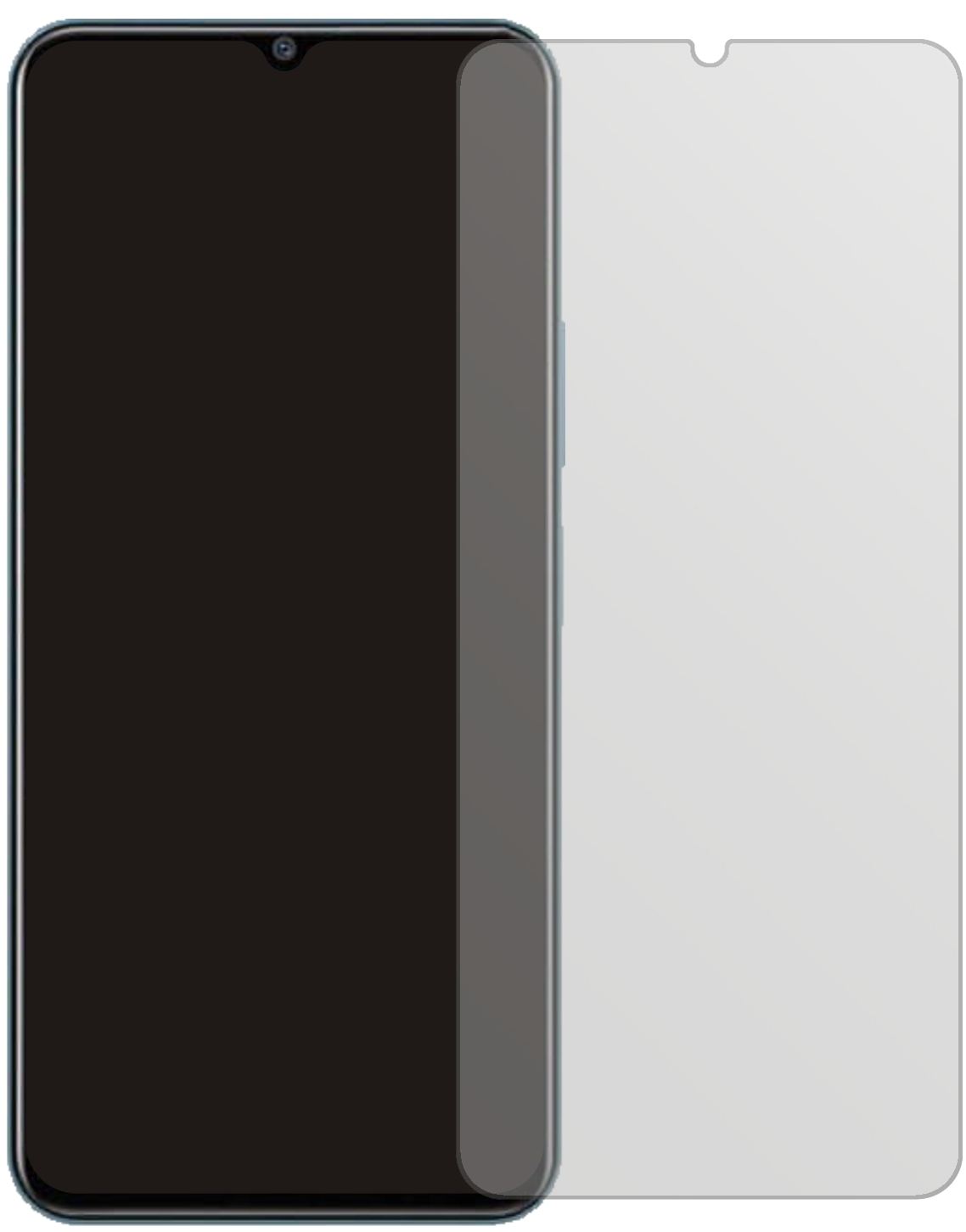 6x Schutzfolie matt für Vivo iQOO U5 Display-Schut (2)