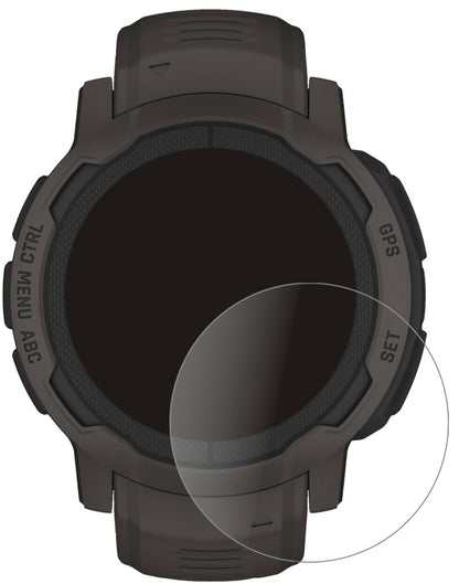 2x 9H Schutzfolie matt für Garmin Instinct 2 (40mm (2)