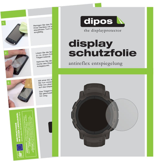2x Schutzfolie matt für Garmin Instinct 2 (40mm) D (1)