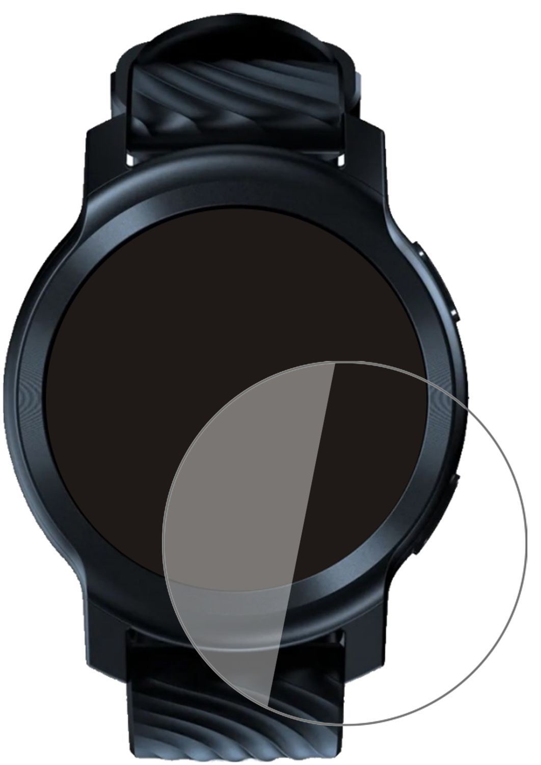 2x 9H Schutzfolie für Motorola Moto Watch 100 Panz (2)