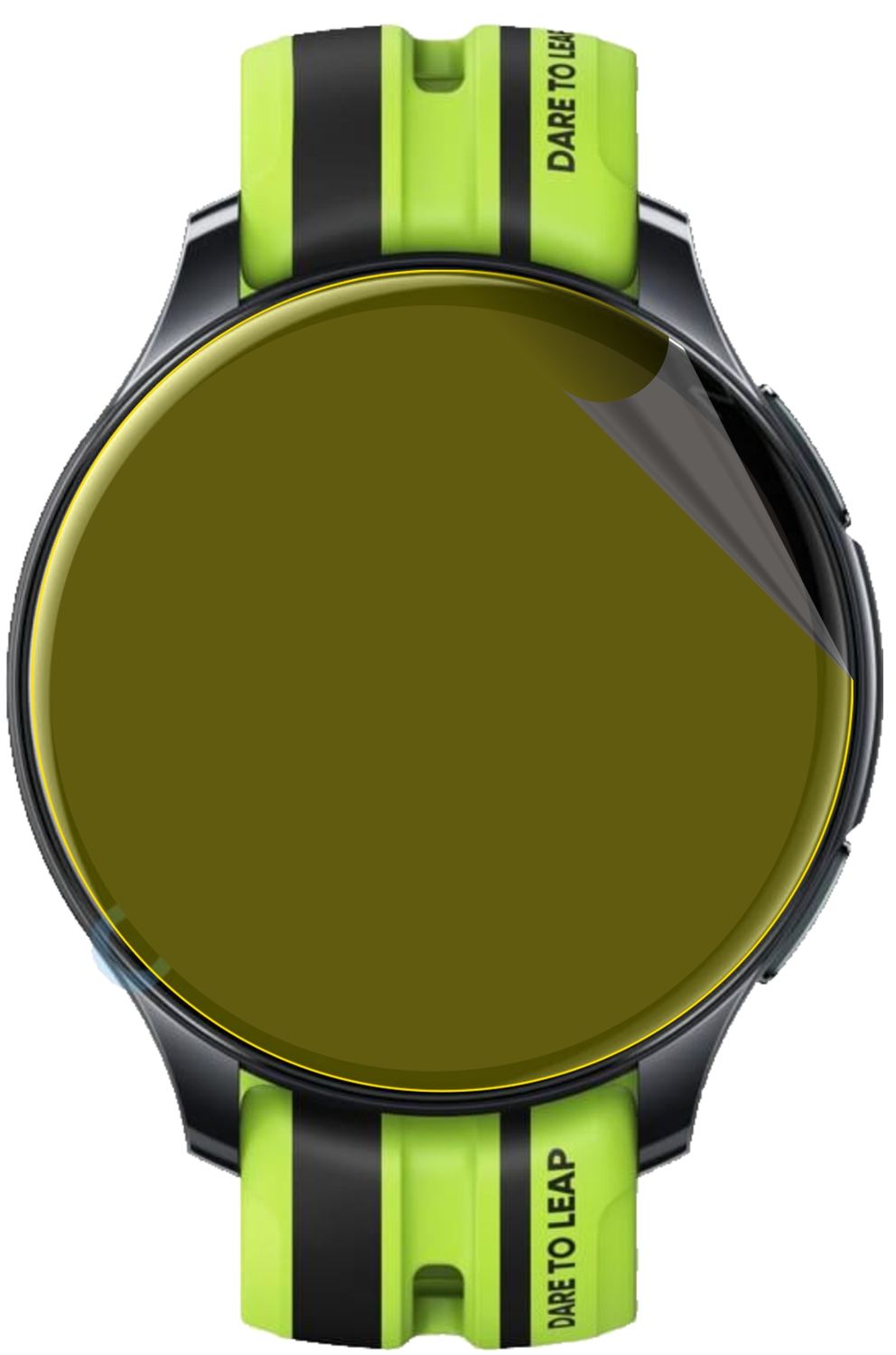 3x 3D Full Cover Schutzfolie für Realme Watch T1 (3)