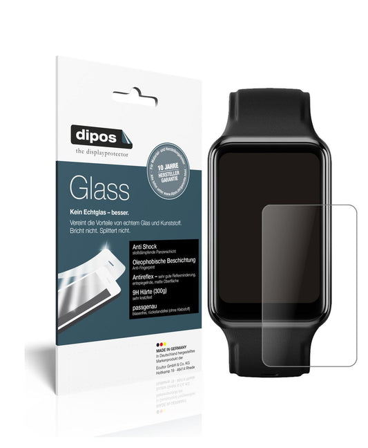 1x 9H Schutzfolie matt für Oppo Watch Free Panzerf (1)