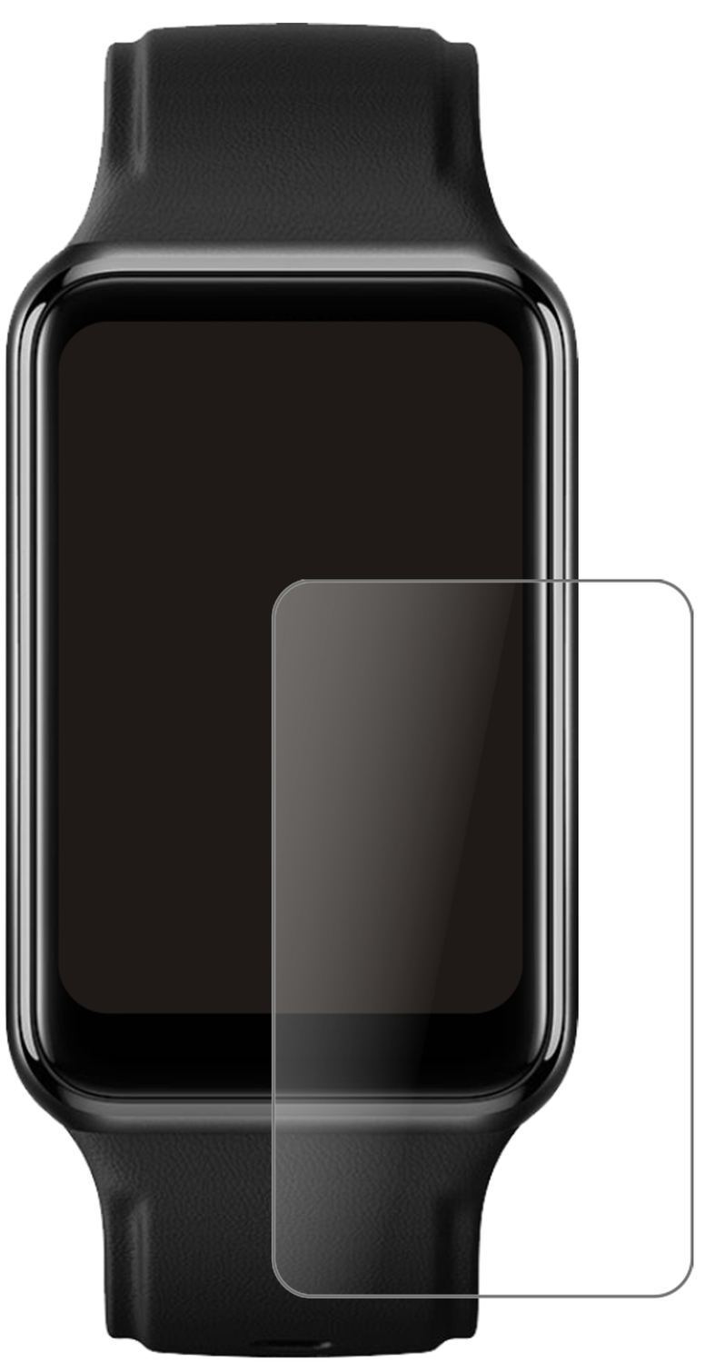 2x 9H Schutzfolie matt für Oppo Watch Free Panzerf (2)