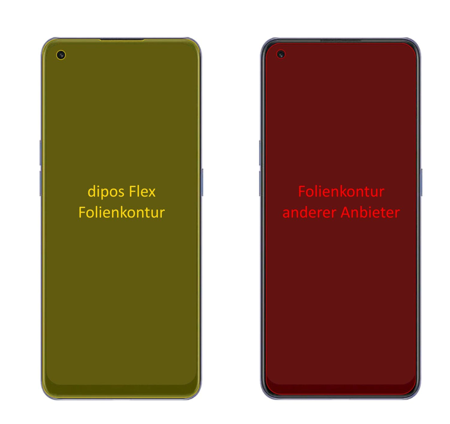 3x 3D Full Cover Schutzfolie für Oppo Reno 7 SE (2)