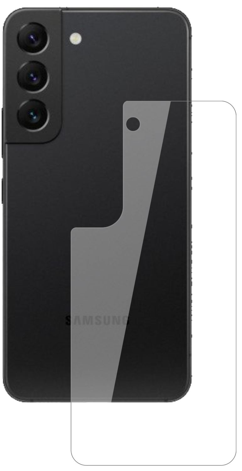 1x 9H Schutzfolie für Samsung Galaxy S22 Plus Rück (2)