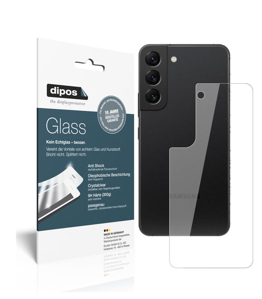 2x 9H Schutzfolie für Samsung Galaxy S22 Plus Rück (1)