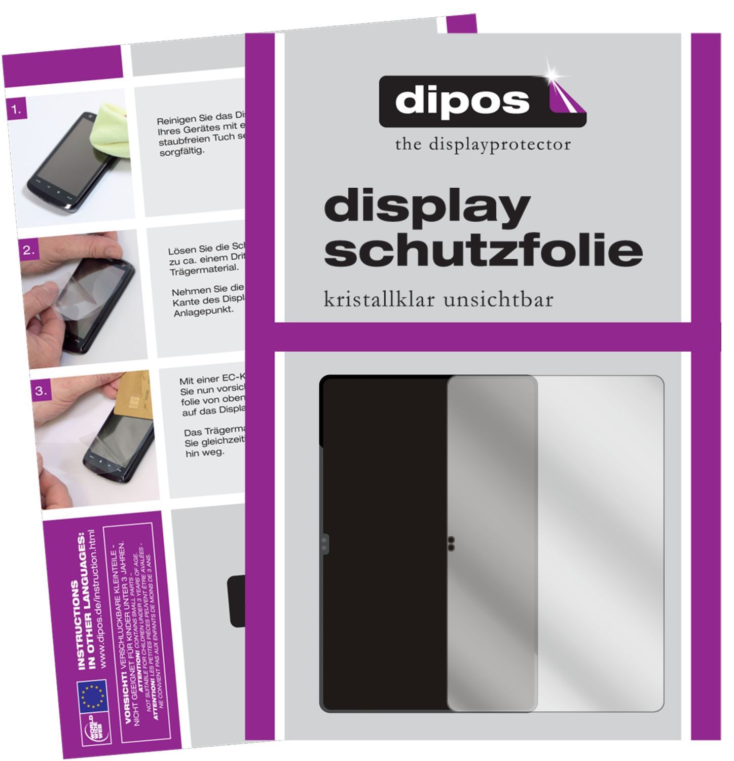 2x Schutzfolie klar für Samsung Galaxy Tab S8 Ultr (1)