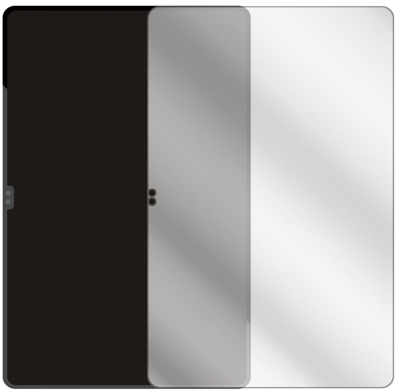 2x Schutzfolie klar für Samsung Galaxy Tab S8 Ultr (2)