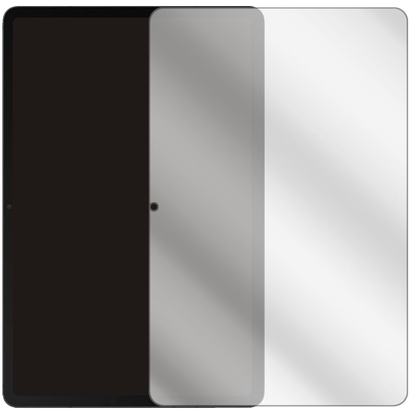 2x Schutzfolie klar für Samsung Galaxy Tab S8 Disp (2)
