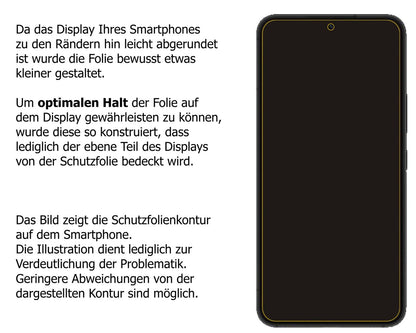 2x 9H Schutzfolie matt für Samsung Galaxy S22 Plus (3)