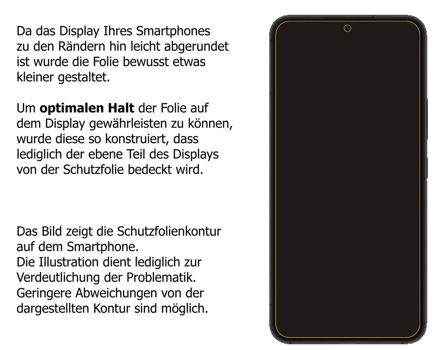 2x 9H Schutzfolie matt für Samsung Galaxy S22 Plus (3)