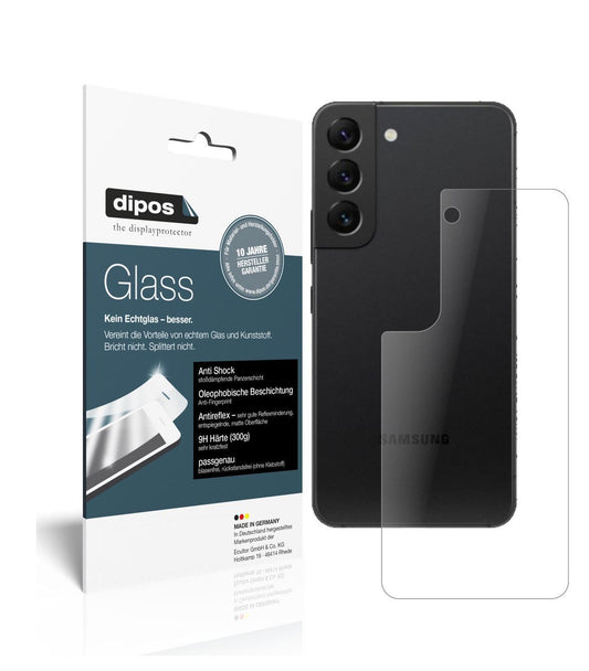 2x 9H Schutzfolie matt für Samsung Galaxy S22 Rück (1)