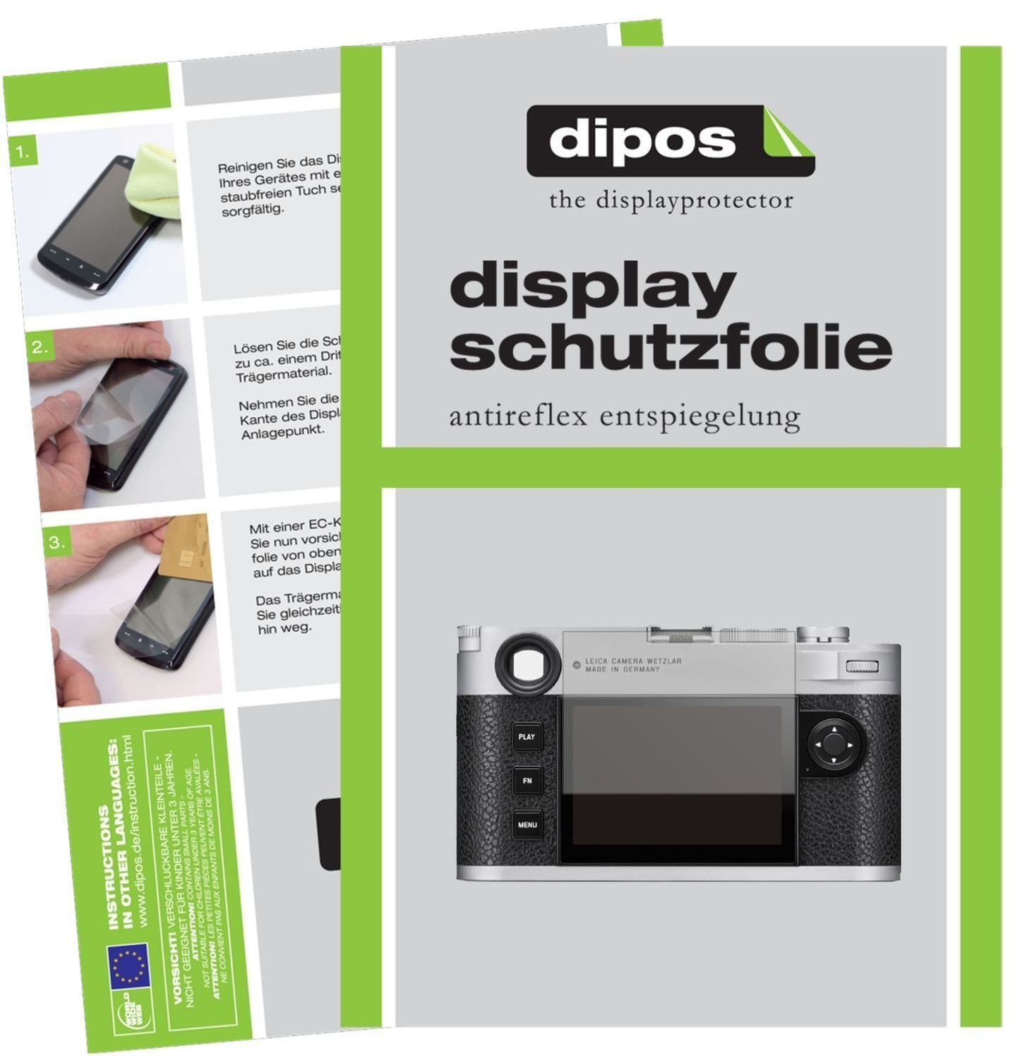 5x Schutzfolie matt für Leica M11 Display-Schutzfo (1)