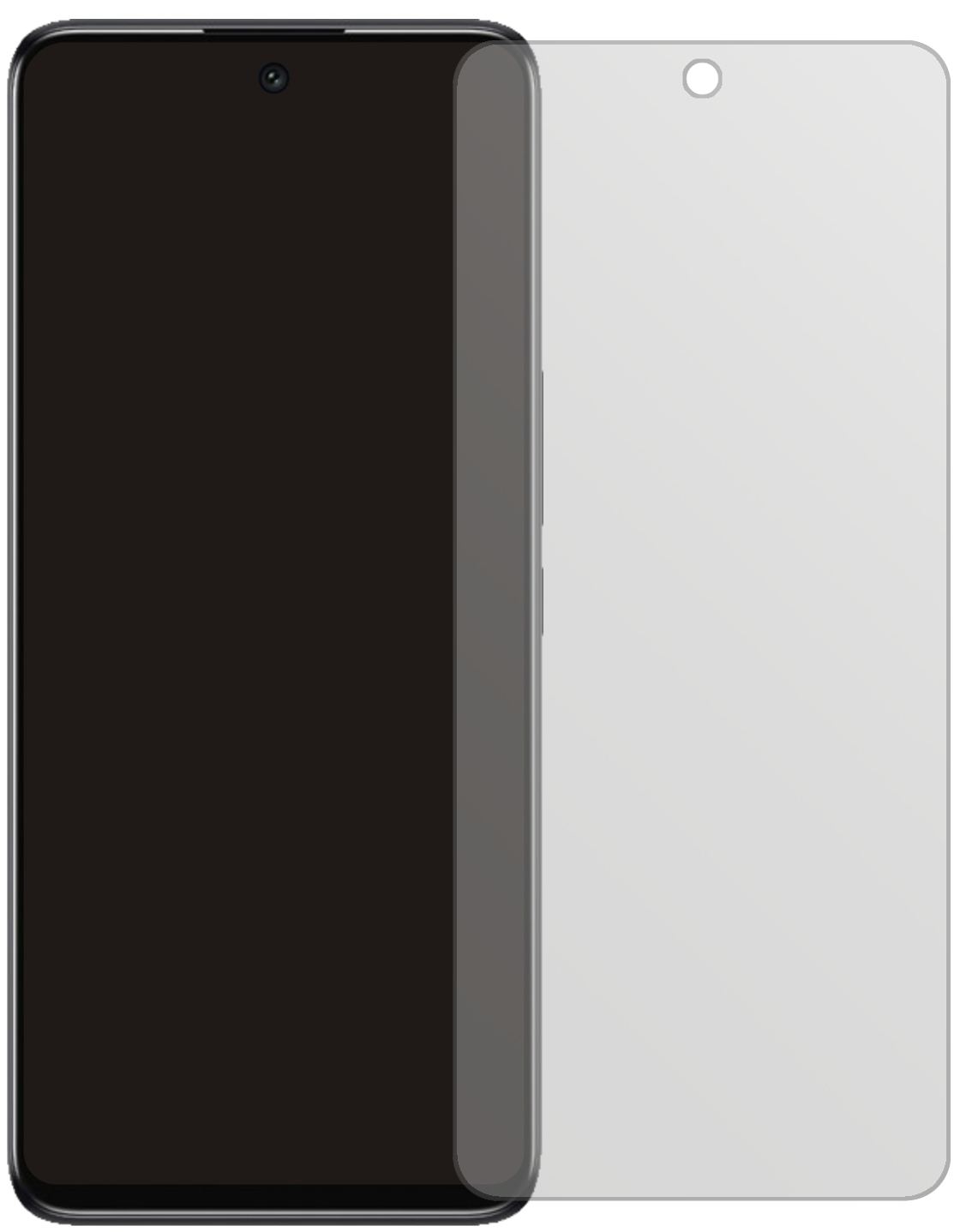 5x Schutzfolie matt für TCL 30 V 5G Display-Schutz (2)