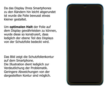 Blickschutzfolie für Tecno Pop 5X matt Schutzfolie (5)