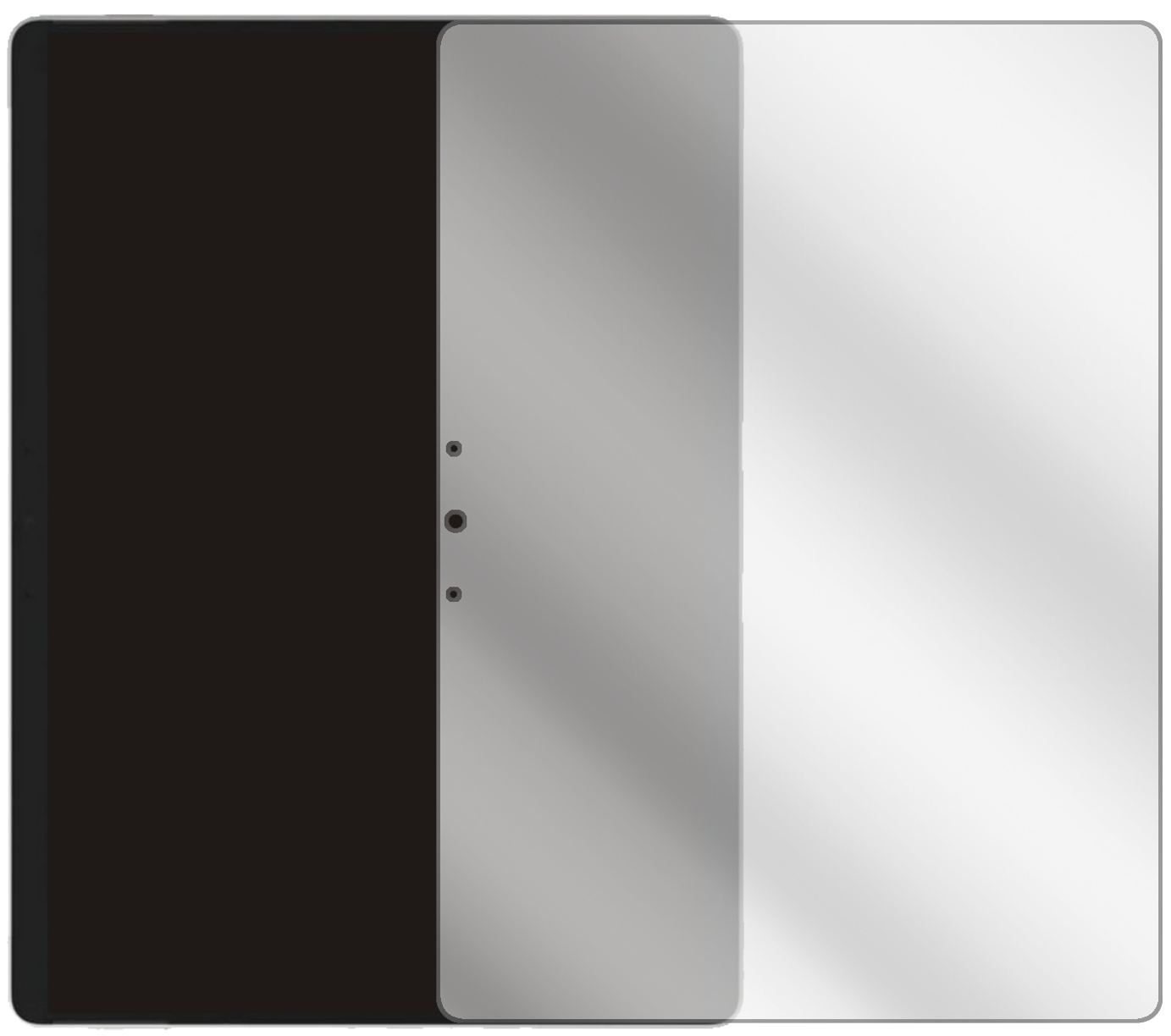 1x Schutzfolie klar für Microsoft Surface Pro 8 13 (2)