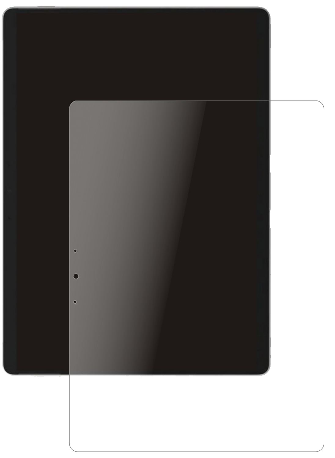 2x 9H Schutzfolie matt für Microsoft Surface Pro 8 (2)