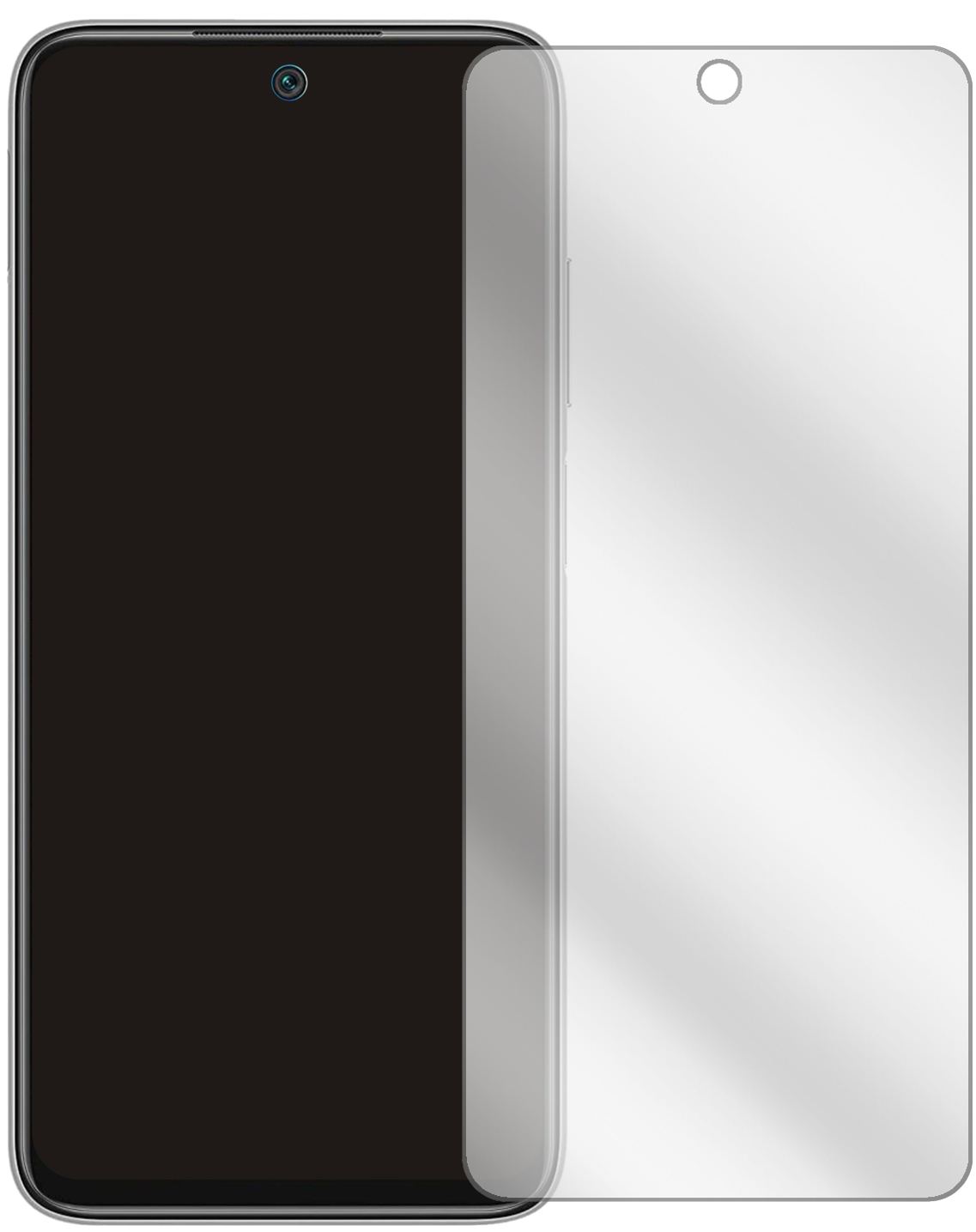 5x Schutzfolie klar für Xiaomi Redmi 10 Prime Disp (2)