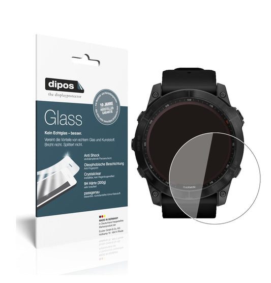 2x 9H Schutzfolie für Garmin Fenix 7 (47 mm) Panze (1)