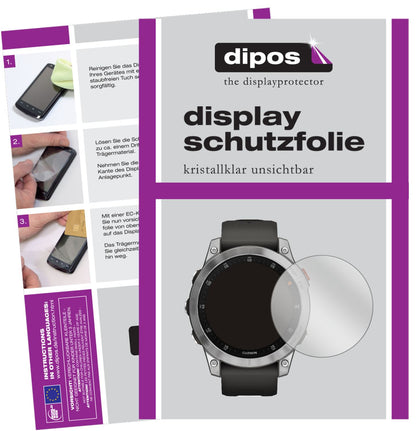 5x Schutzfolie klar für Garmin Epix Gen 2 Display- (1)