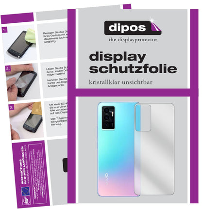 1x Schutzfolie klar für Vivo V23e 5G Rückseite Dis (1)