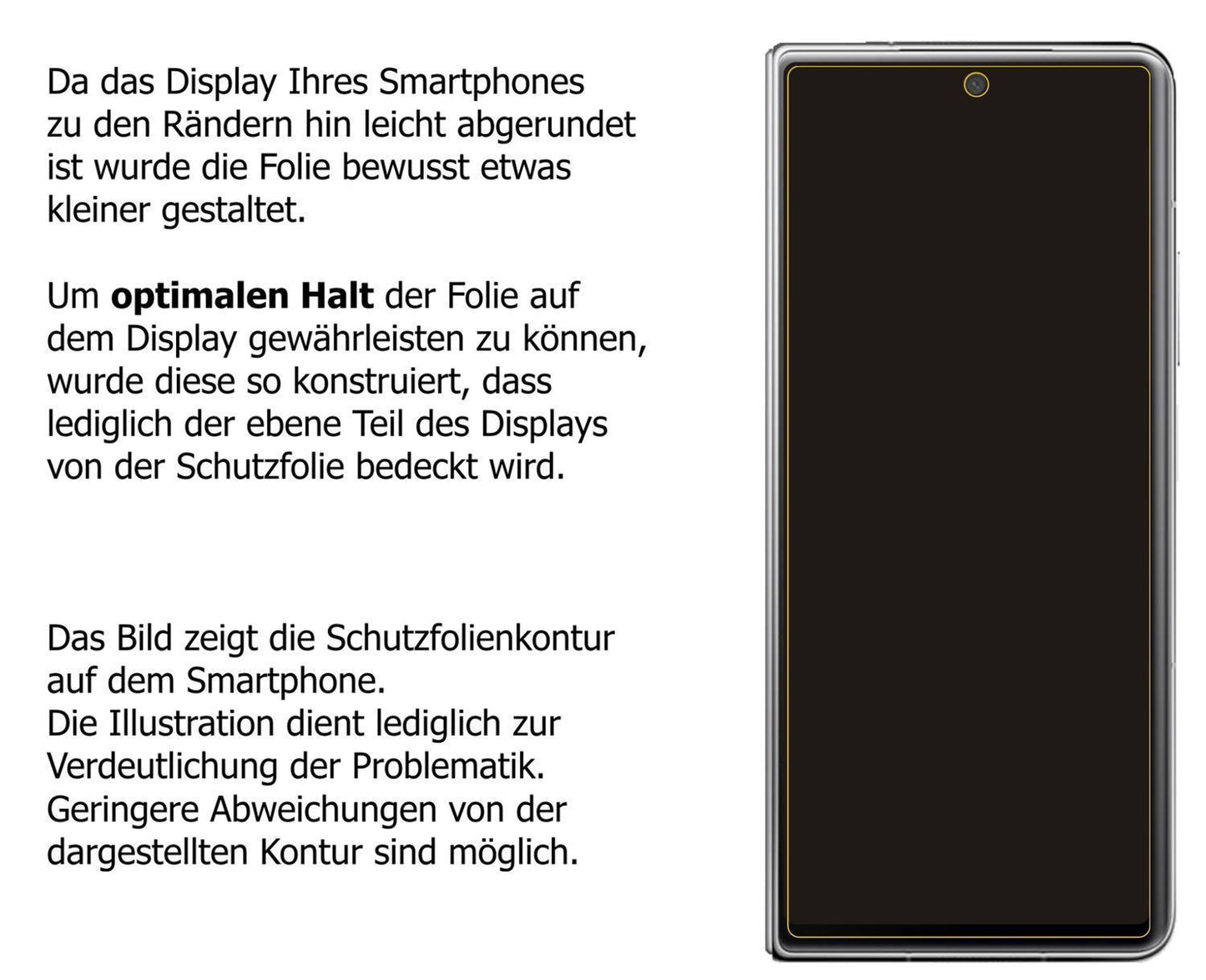 1x 9H Schutzfolie matt für Honor Magic V Rückseite (3)