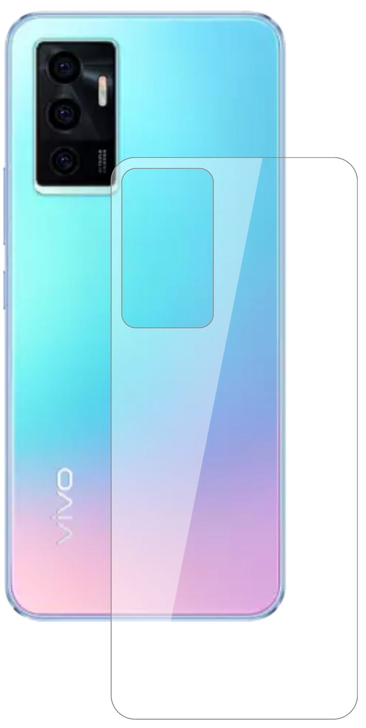 2x 9H Schutzfolie für Vivo V23e 5G Rückseite Panze (2)