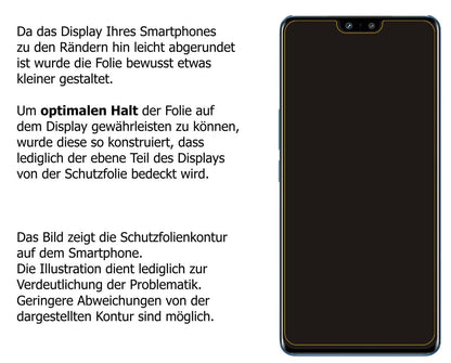 1x 9H Schutzfolie matt für Vivo S12 Pro Panzerfoli (3)