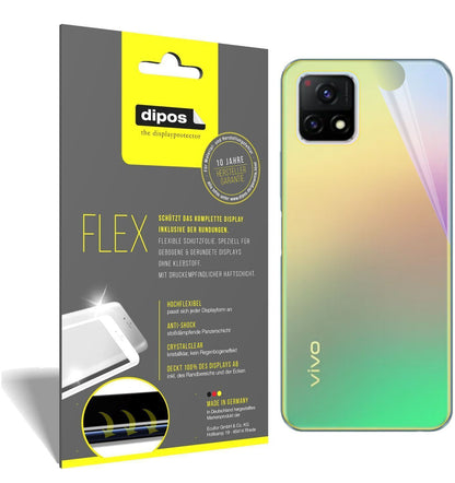 3x 3D Full Cover Schutzfolie für Vivo Y32 Rückseit (1)