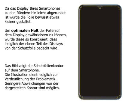 Blickschutzfolie für Tecno Spark 8P matt Schutzfol (5)